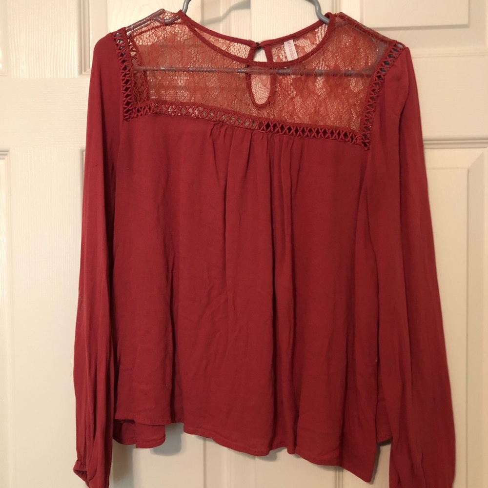 Large Target Xhilaration Long Sleeve Blouse